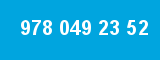 978 049 23 52 978 049 23 52